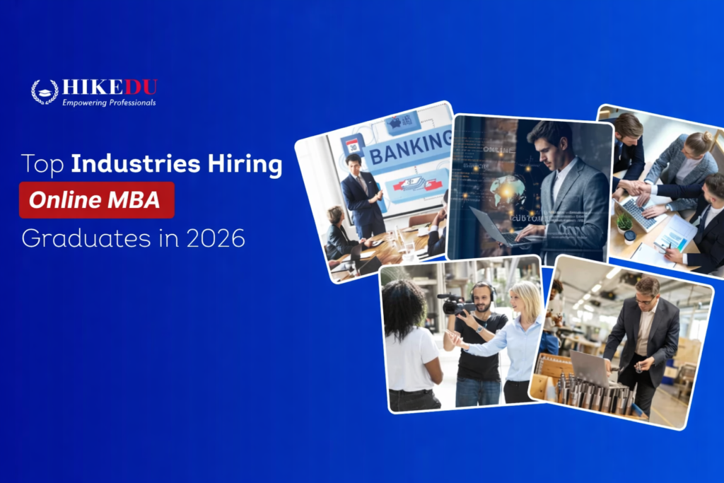 top industries hiring online mba in 2026