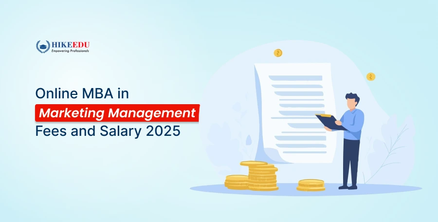 Online MBA in Marketing Management | Fees and Salary 2025