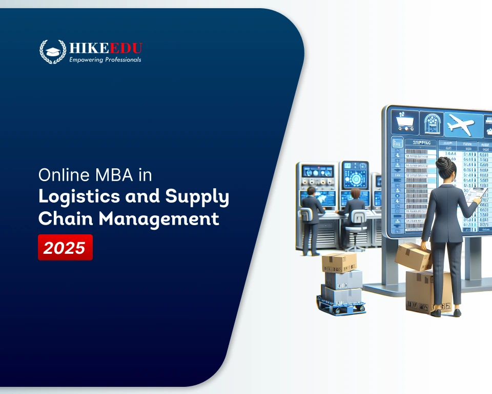 Online mba in logistics and supply chain management