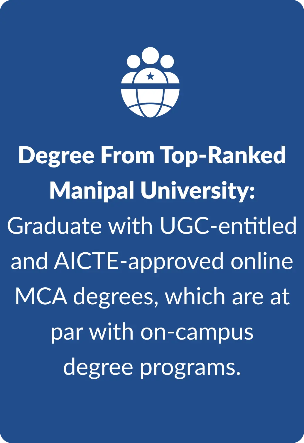 manipal online mca