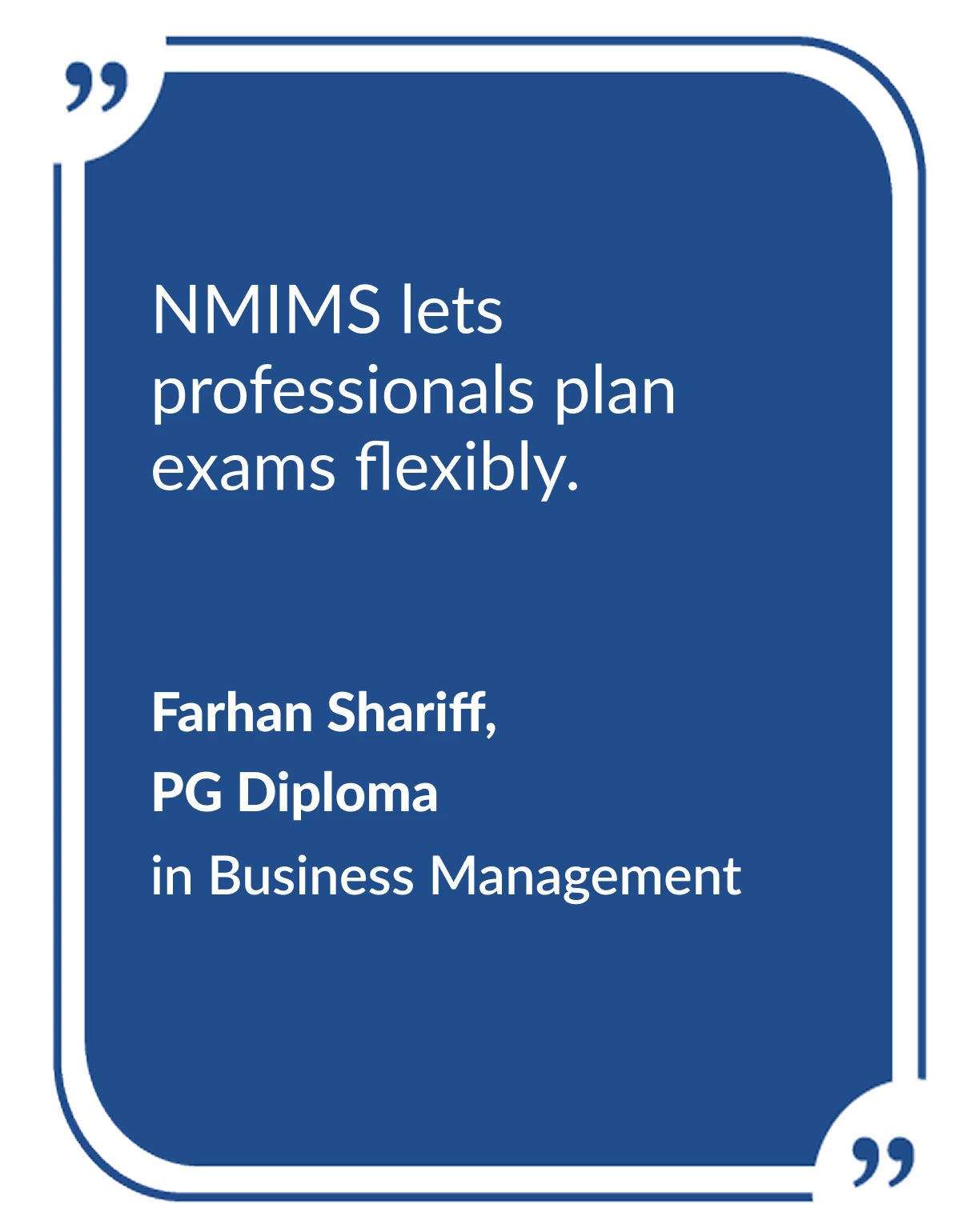 nmims online mba testimonials