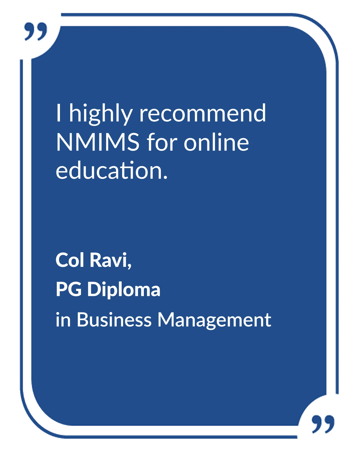 nmims online mba testimonials