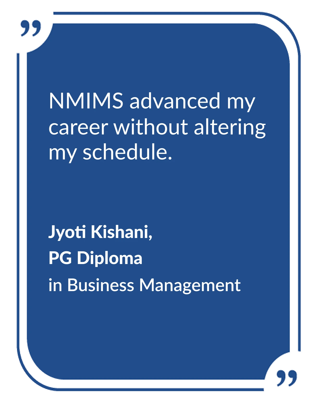 nmims online mba testiminials