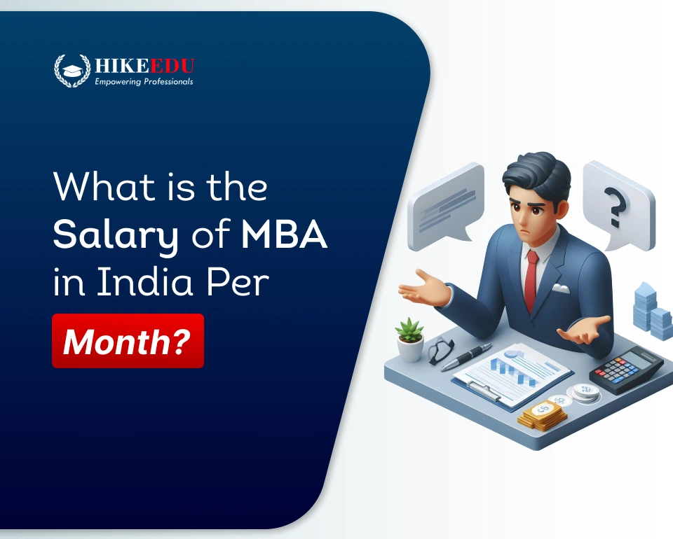 What is the Salary of MBA in India Per Month?
