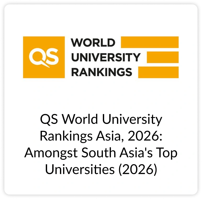 QS World University Rankings Asia, 2026: Amongst South Asia's Top Universities (2026)