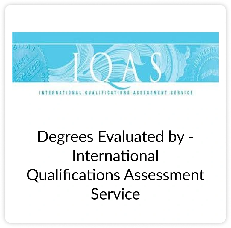Degrees Evaluated by - International Qualifications Assessment Service