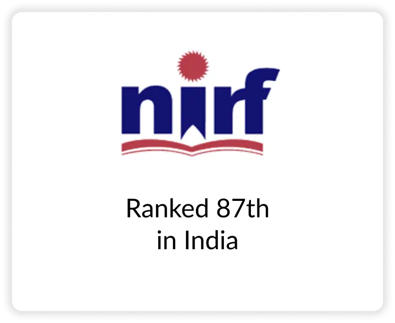 NIRF Ranked 87