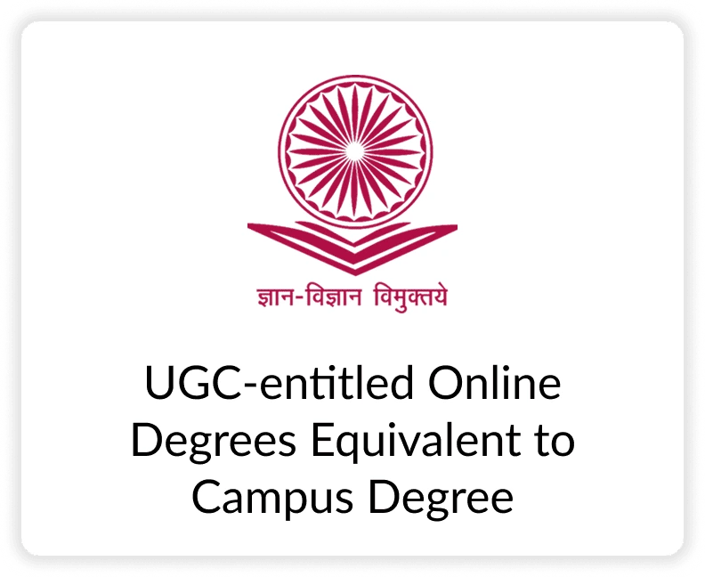 UGC: UGC-entitled Online Degrees Equivalent to Campus Degree