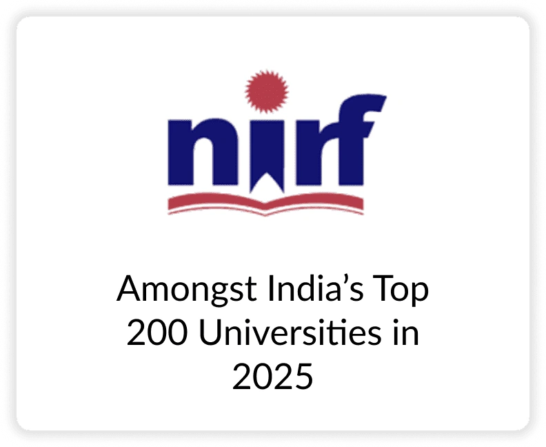 NIRF: Amongst India’s Top 200 Universities in 2025