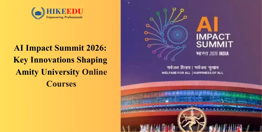 AI Impact Summit 2026: Key Innovations Shaping Amity University Online Courses