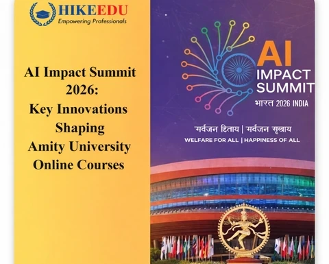 AI Impact Summit 2026: Key Innovations Shaping Amity University Online Courses