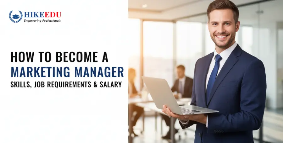 how to become a marketing manager