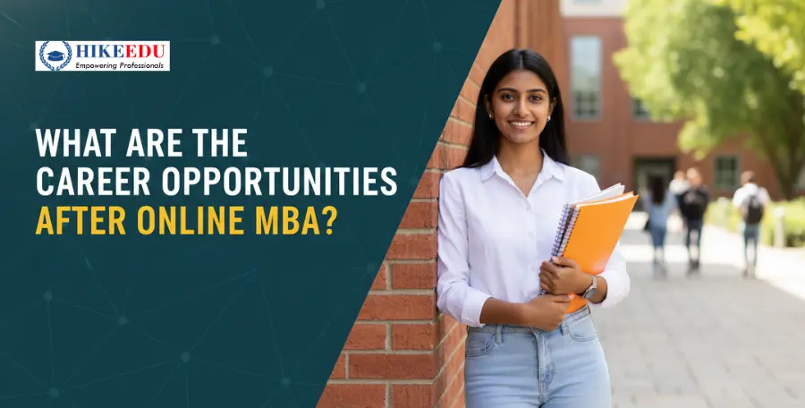 Career opportunities after online mba