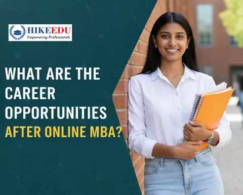 Career opportunities after online mba