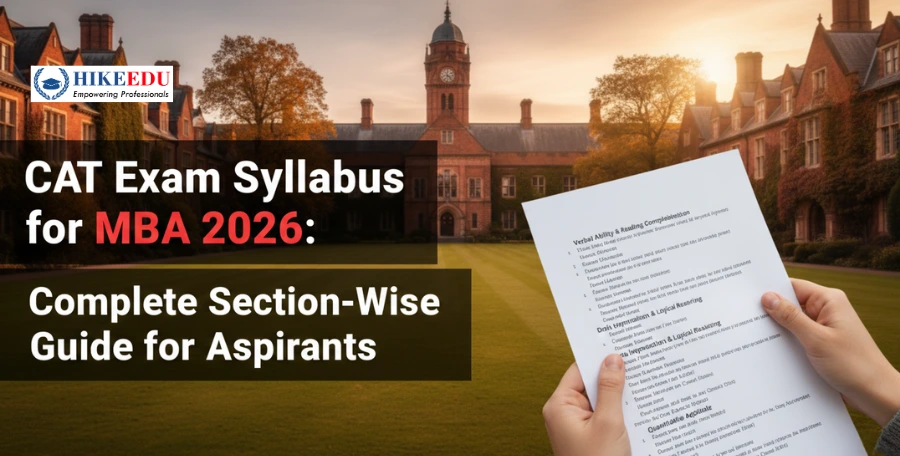 CAT Exam Syllabus