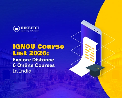 IGNOU Course List 2026: Explore Distance & Online Courses in India